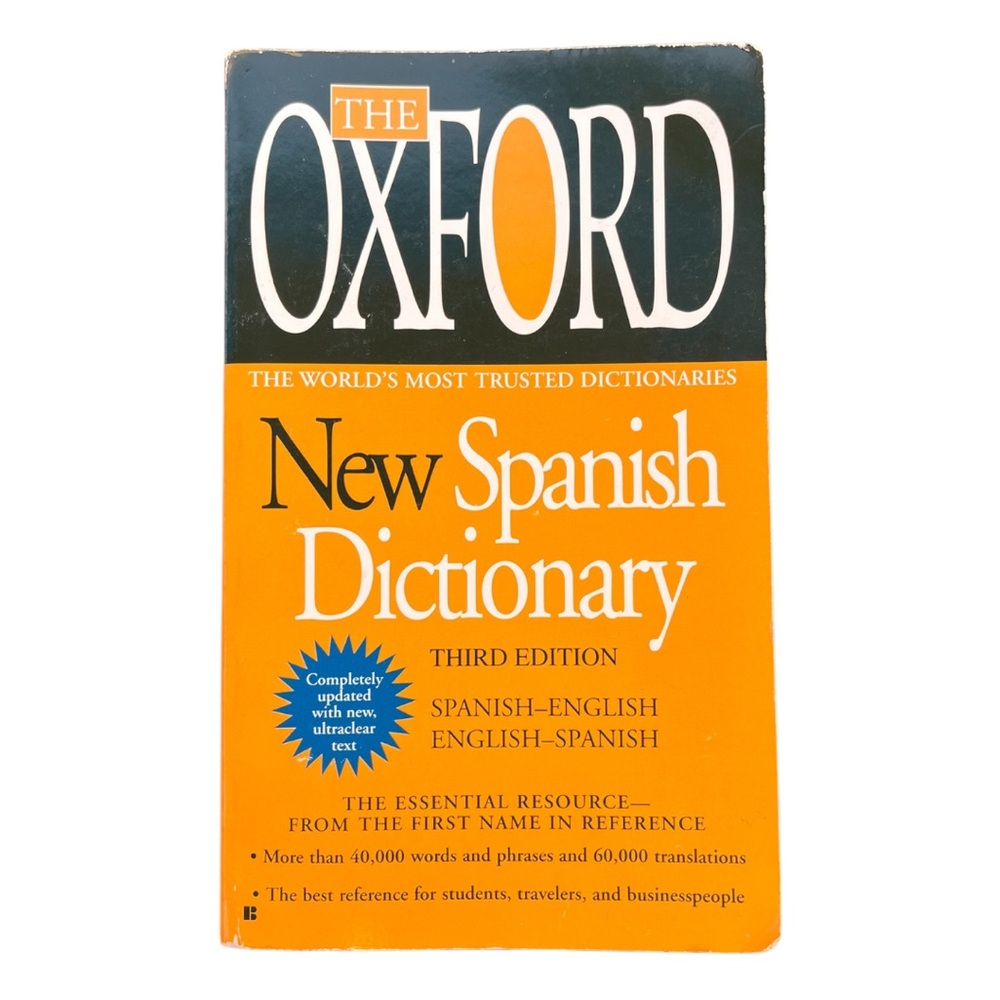 The Oxford New Spanish Dictionary 📙